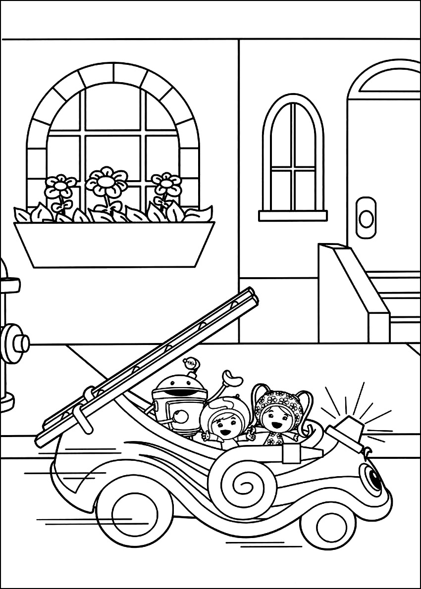 umizoomi coloring pages print - photo #39