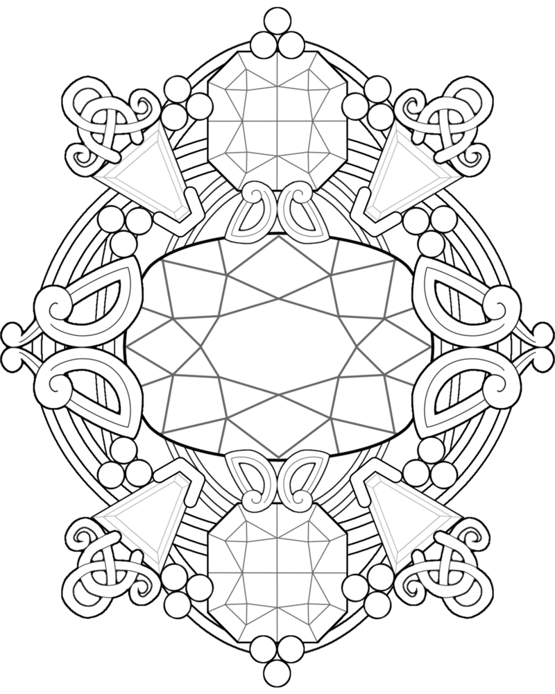 Free Printable Abstract Coloring Pages for Adults