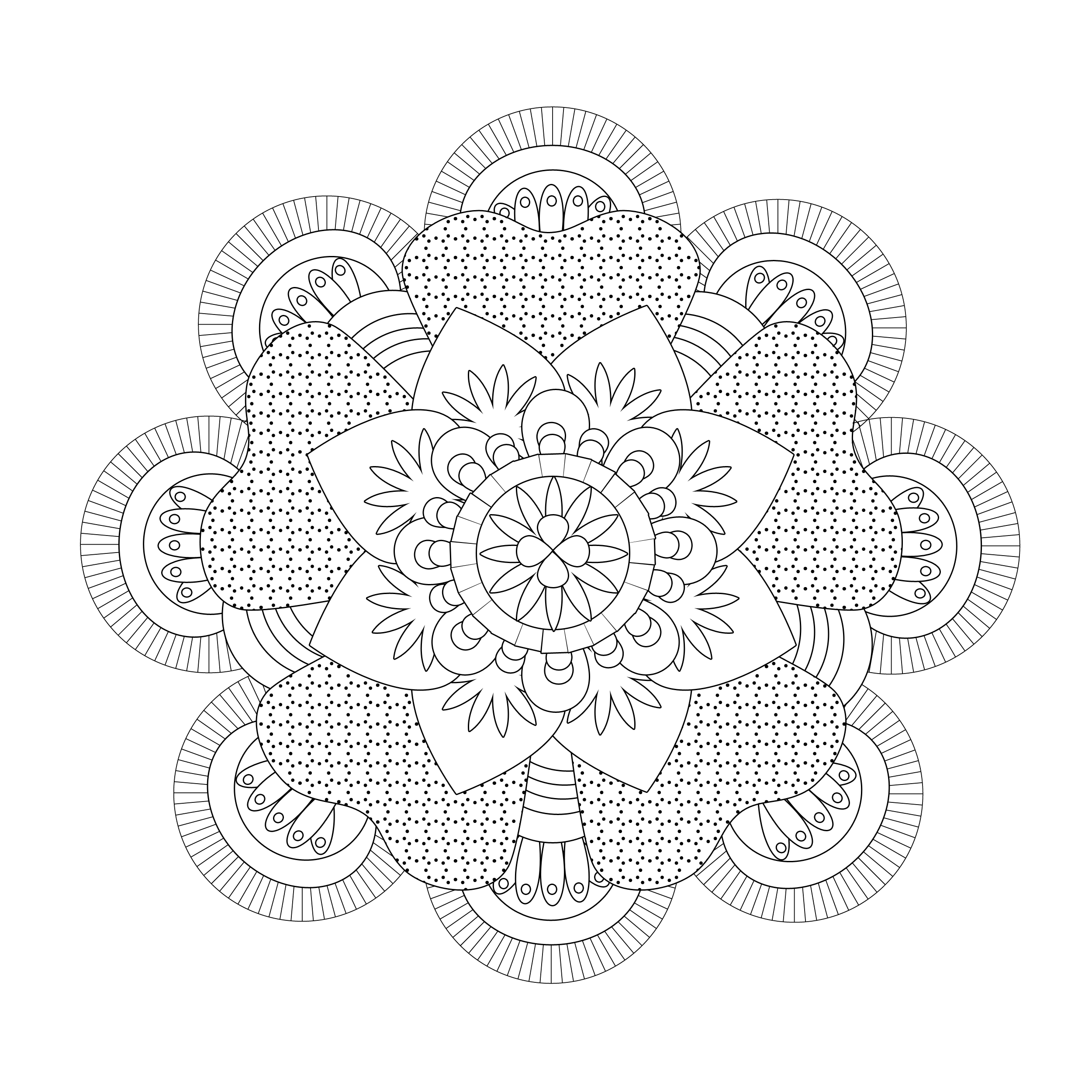 mandala coloring pages to print for free - photo #41