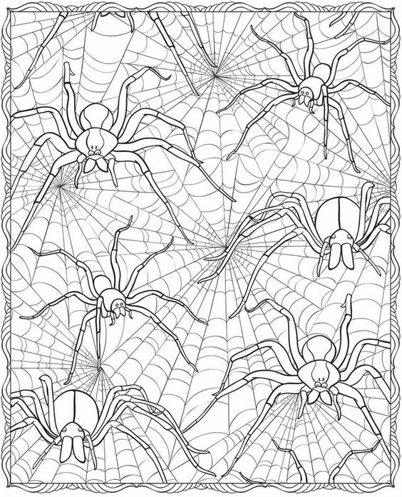 Free Printable Halloween Coloring Pages for Adults - Best Coloring Pages For Kids