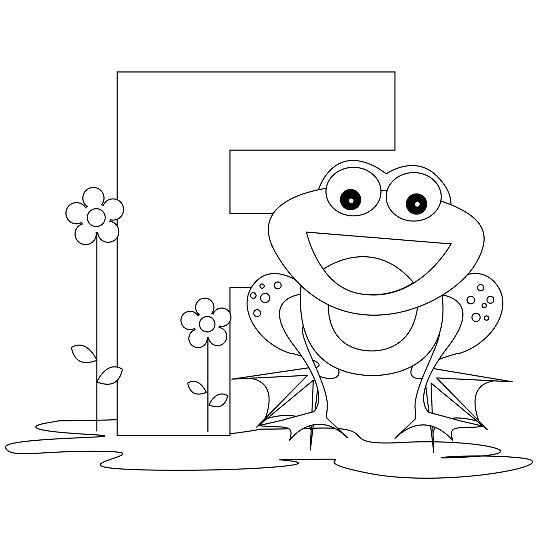 abc print out coloring pages - photo #29