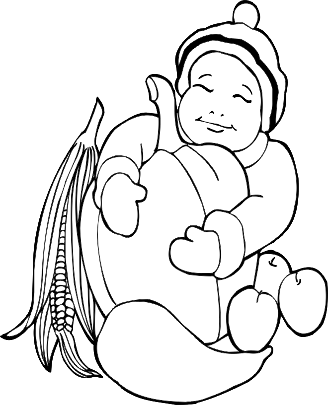 fall childre coloring pages - photo #20