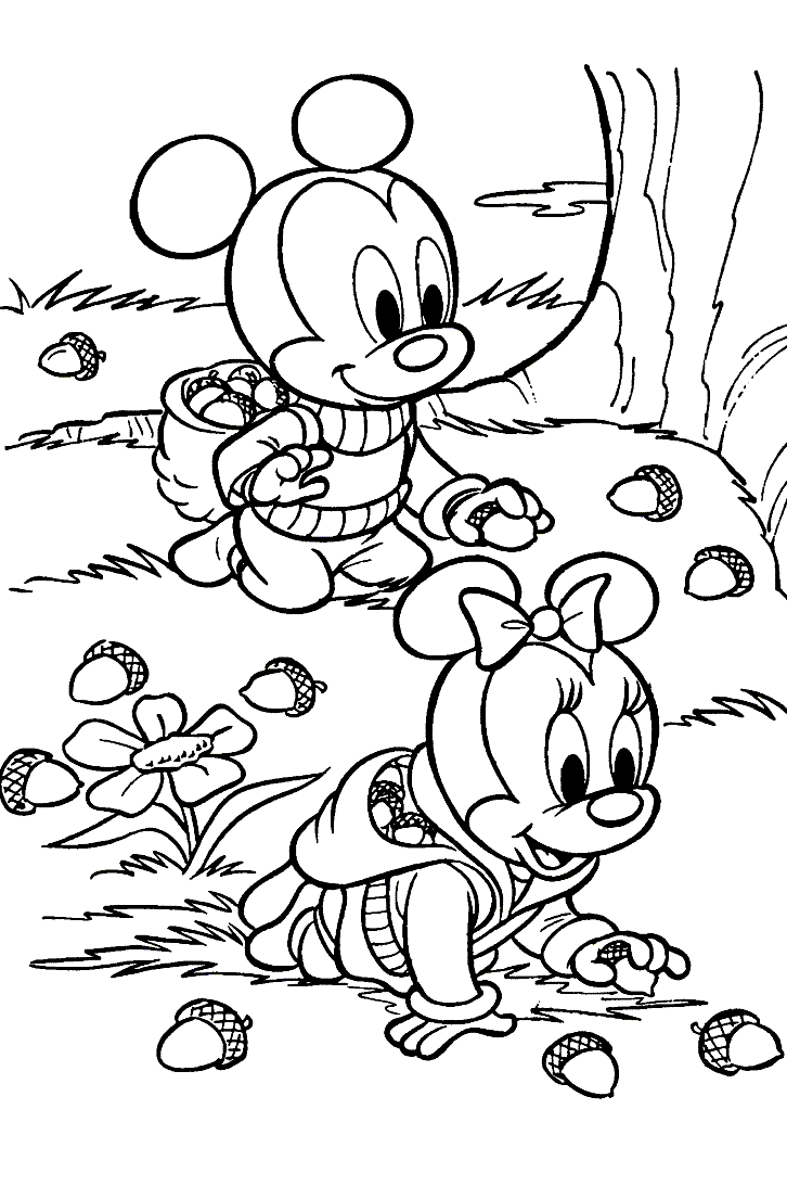 fall coloring book pages - photo #28