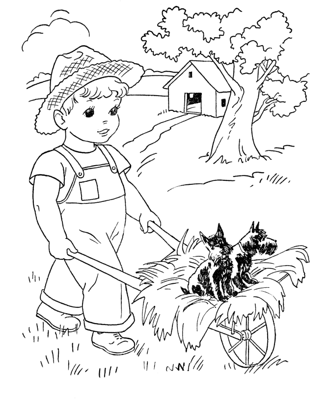 fall childre coloring pages - photo #25
