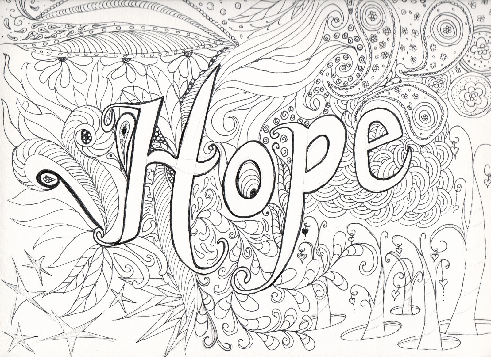 New Complex Coloring Pages to Print