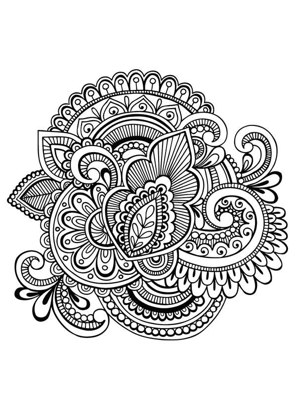 Hard Coloring Pages for Adults - Best Coloring Pages For Kids