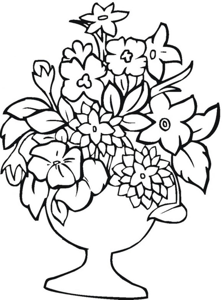 Free Printable Flower Coloring Pages For Kids - Best Coloring Pages For