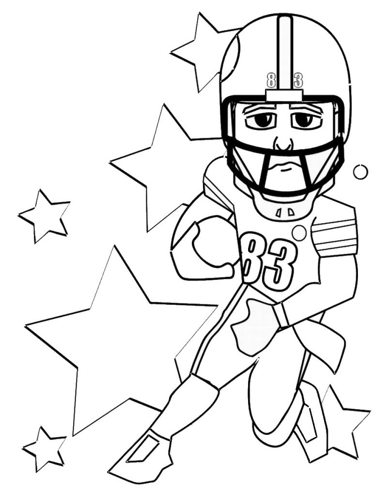 Free Printable Football Coloring Pages for Kids - Best Coloring Pages
