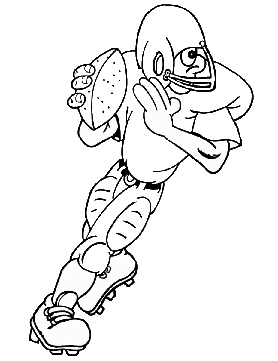 Free Printable Football Coloring Pages for Kids - Best ...