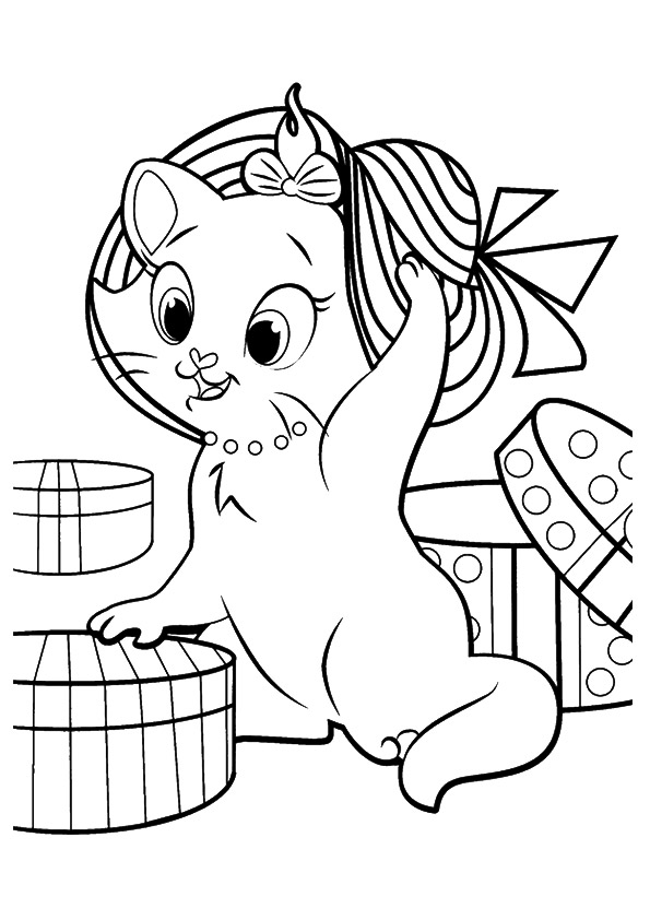 Free Printable Kitten Coloring Pages For Kids - Best Coloring Pages For