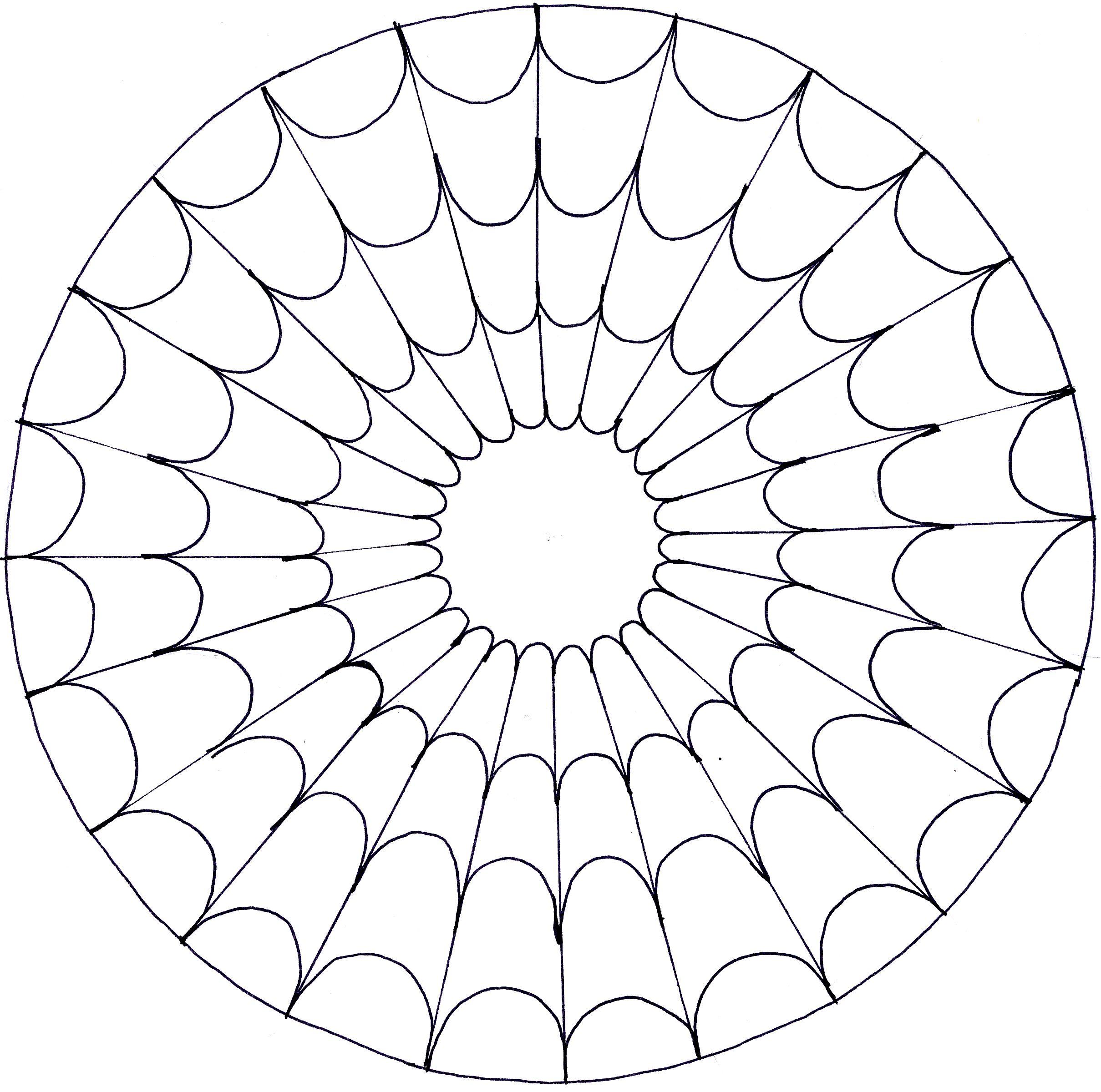 Mandala Worksheets For Kids