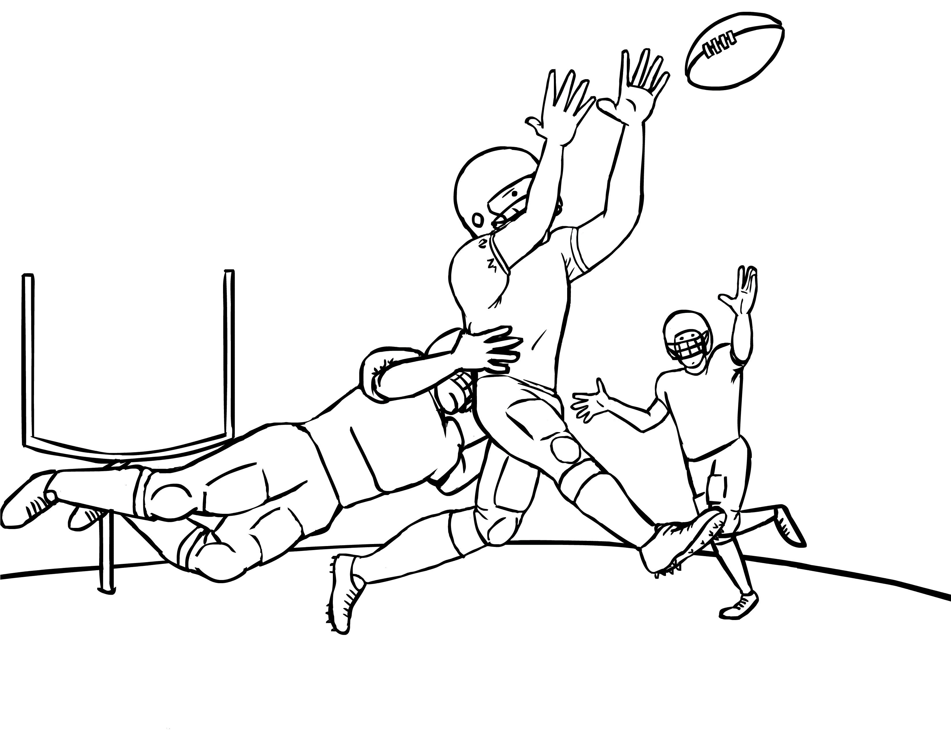Free Printable Football Coloring Pages for Kids Best Coloring Pages