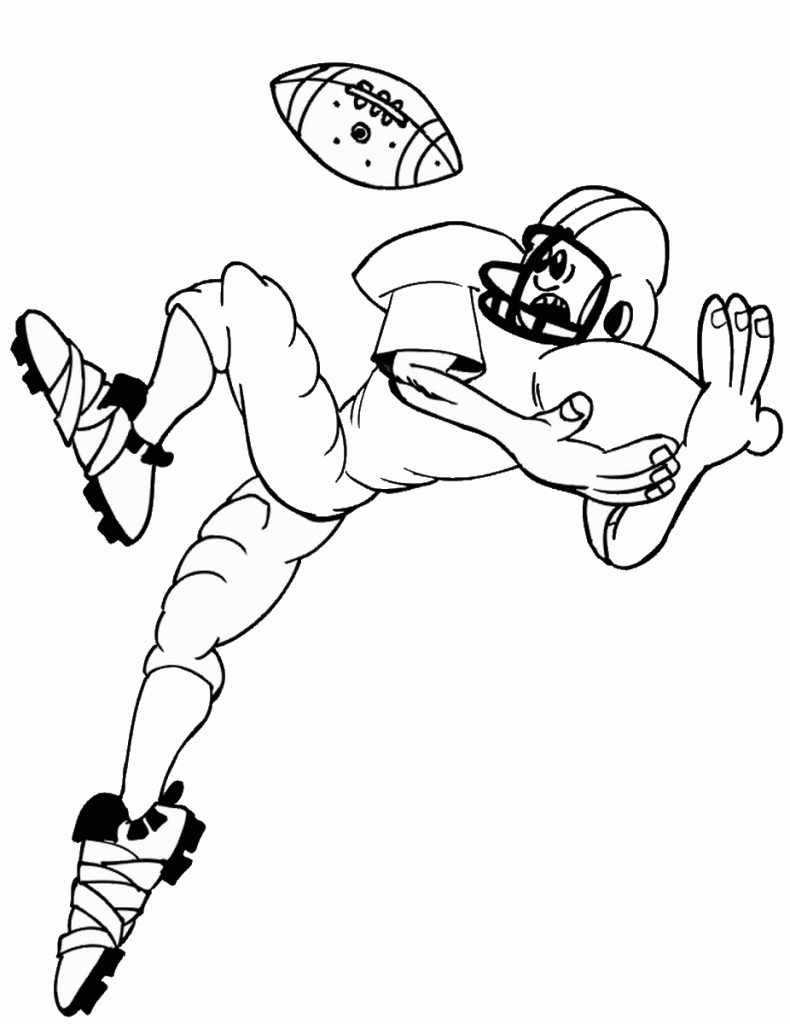 23+ Pictures Of Footballs To Color Free Coloring Pages