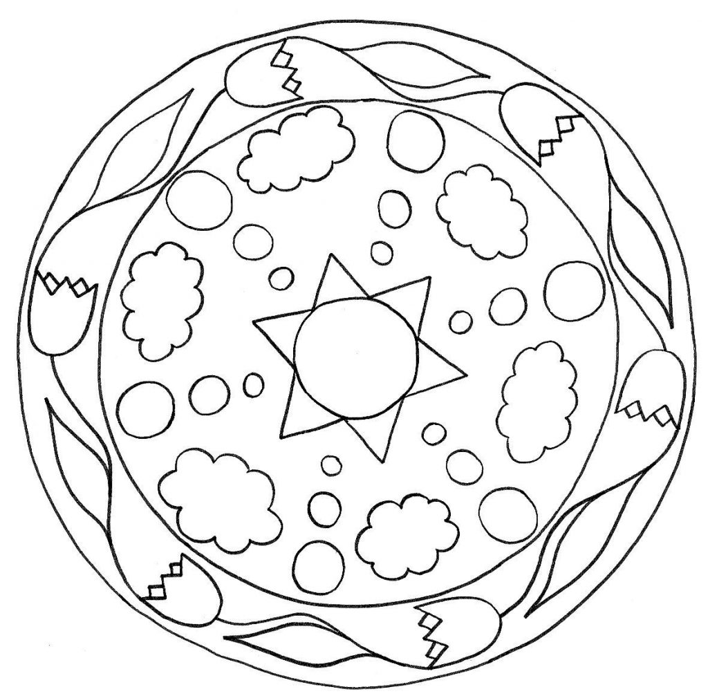 mandala coloring pages for boys - photo #24
