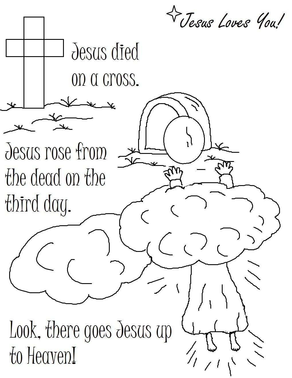 christian coloring pages to and print