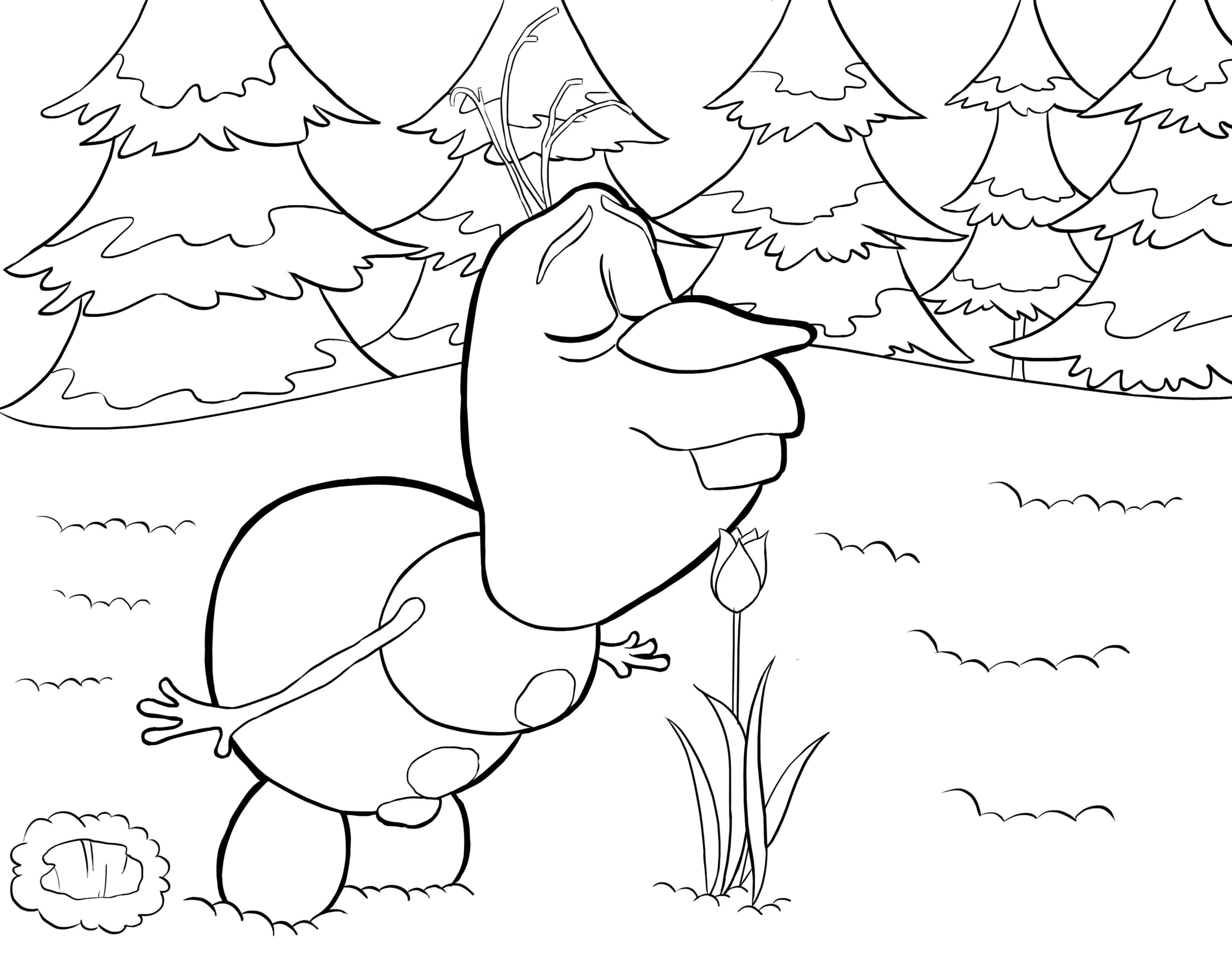 Free Printable Frozen Coloring Pages for Kids - Best Coloring Pages For