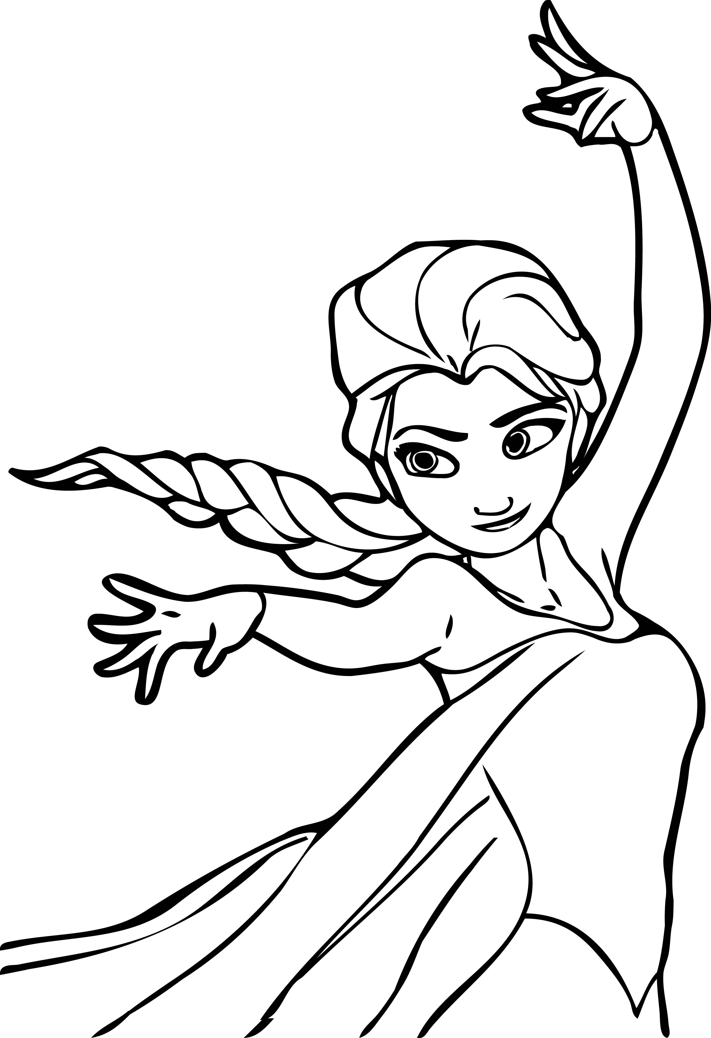 Free Printable Elsa Coloring Pages Kids Sheets