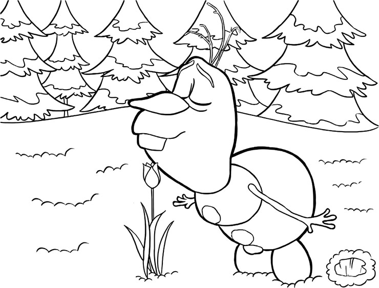 olaf coloring pages printable - photo #20