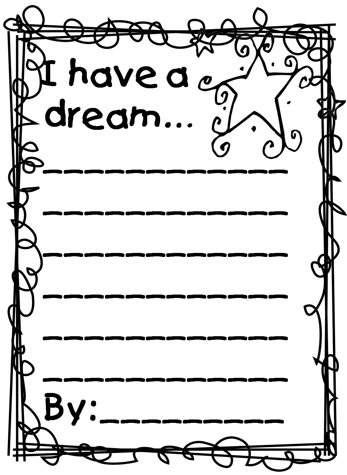 Martin Luther King Worksheets Kindergarten