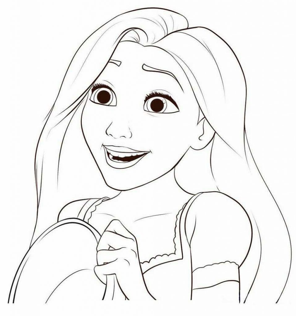 tangled coloring pages rapunzel in frozen - photo #14