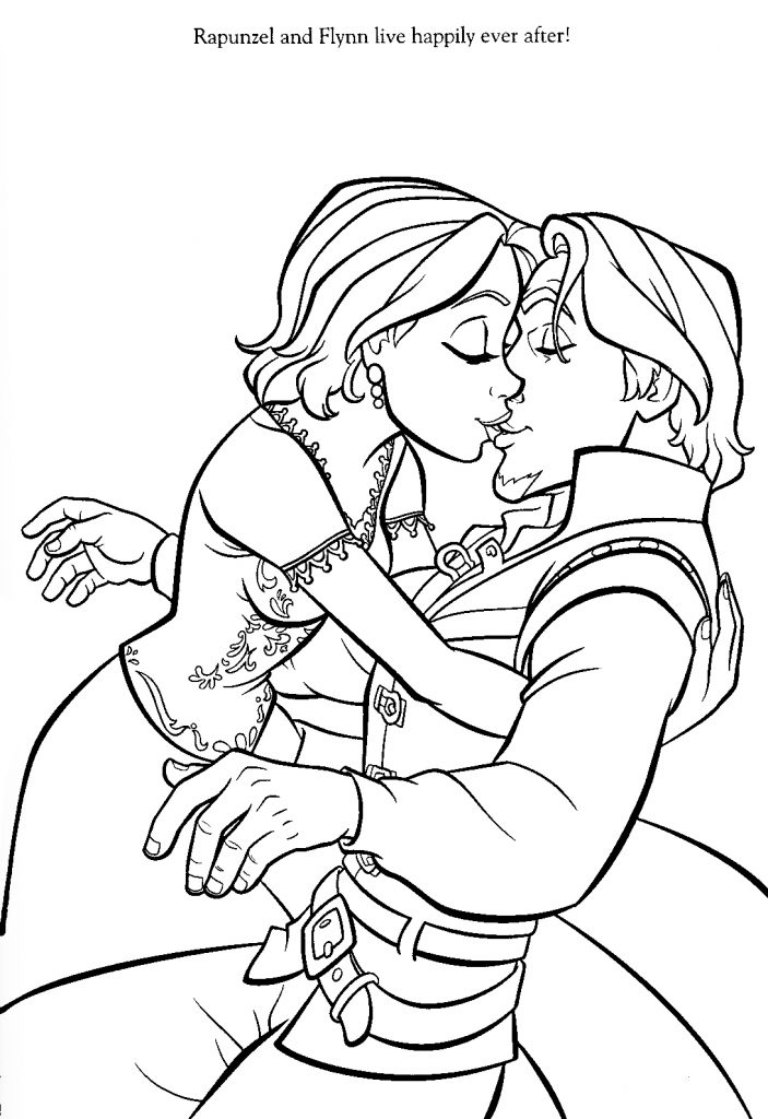 tangled coloring pages rapunzel story - photo #10