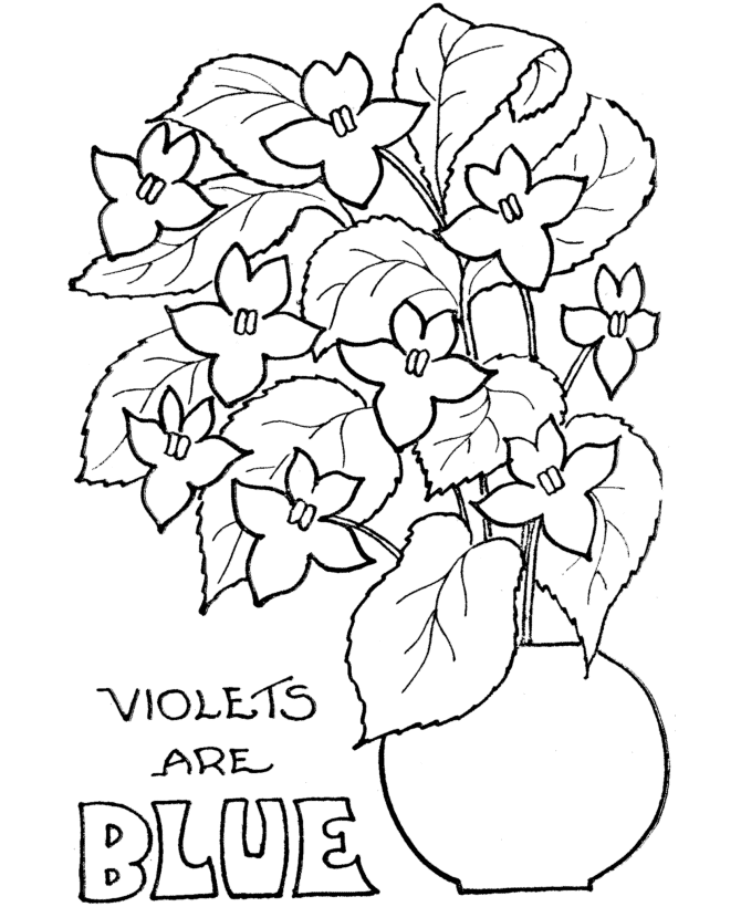 valentine roses coloring pages - photo #22