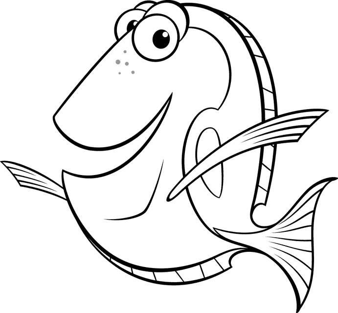 Dory Coloring Pages Coloring Pages