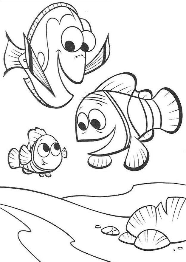 Dory Coloring Pages Best Coloring Pages For Kids