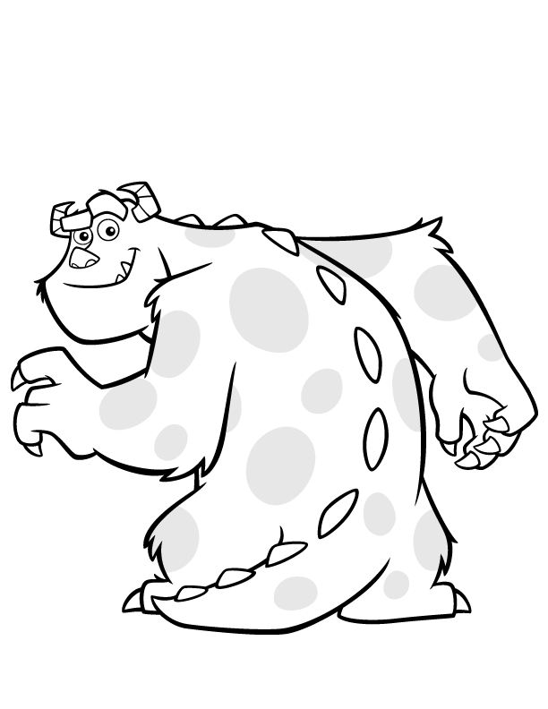 Monsters Inc Coloring Pages Best Coloring Pages For Kids