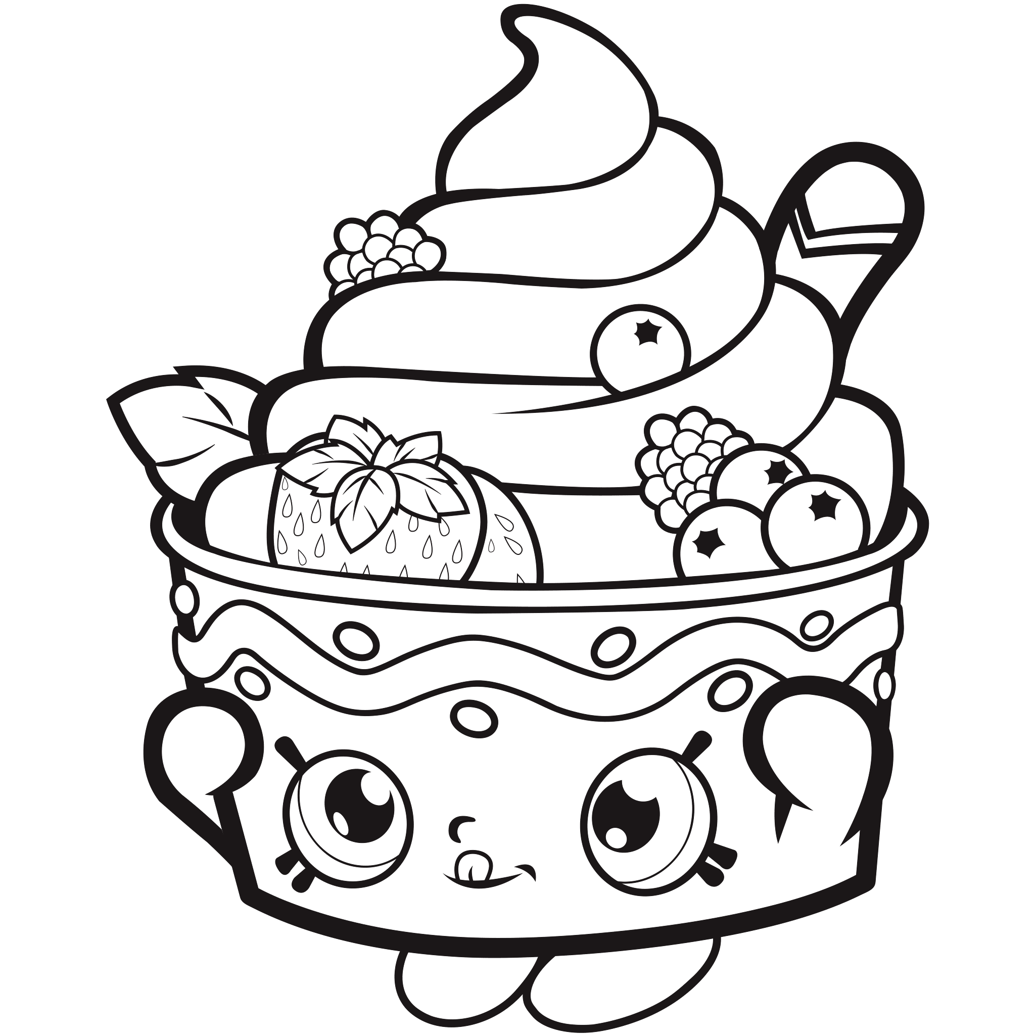 Shopkins Coloring Pages - Best Coloring Pages For Kids