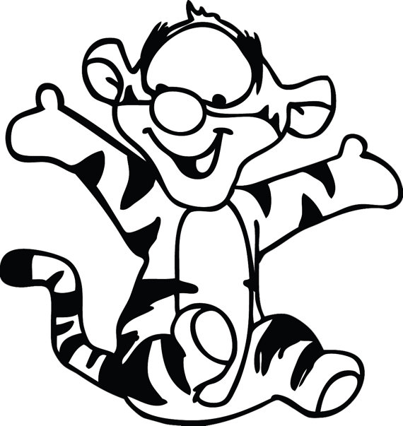 tigger coloring pages online - photo #32