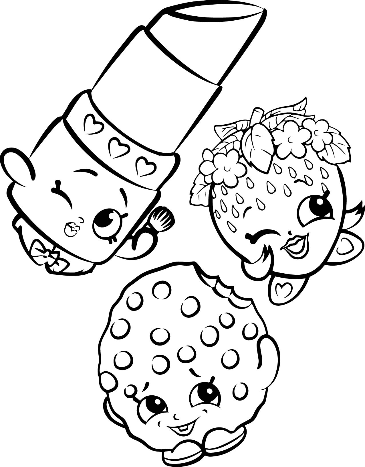 Shopkins Coloring Pages  Best Coloring Pages For Kids