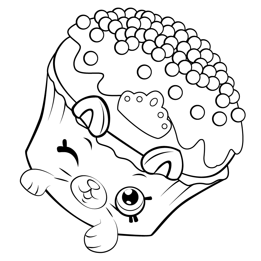 Shopkins Coloring Pages  Best Coloring Pages For Kids