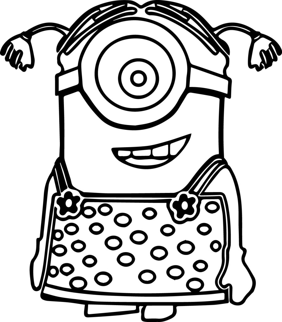 Minion Coloring Pages - Best Coloring Pages For Kids