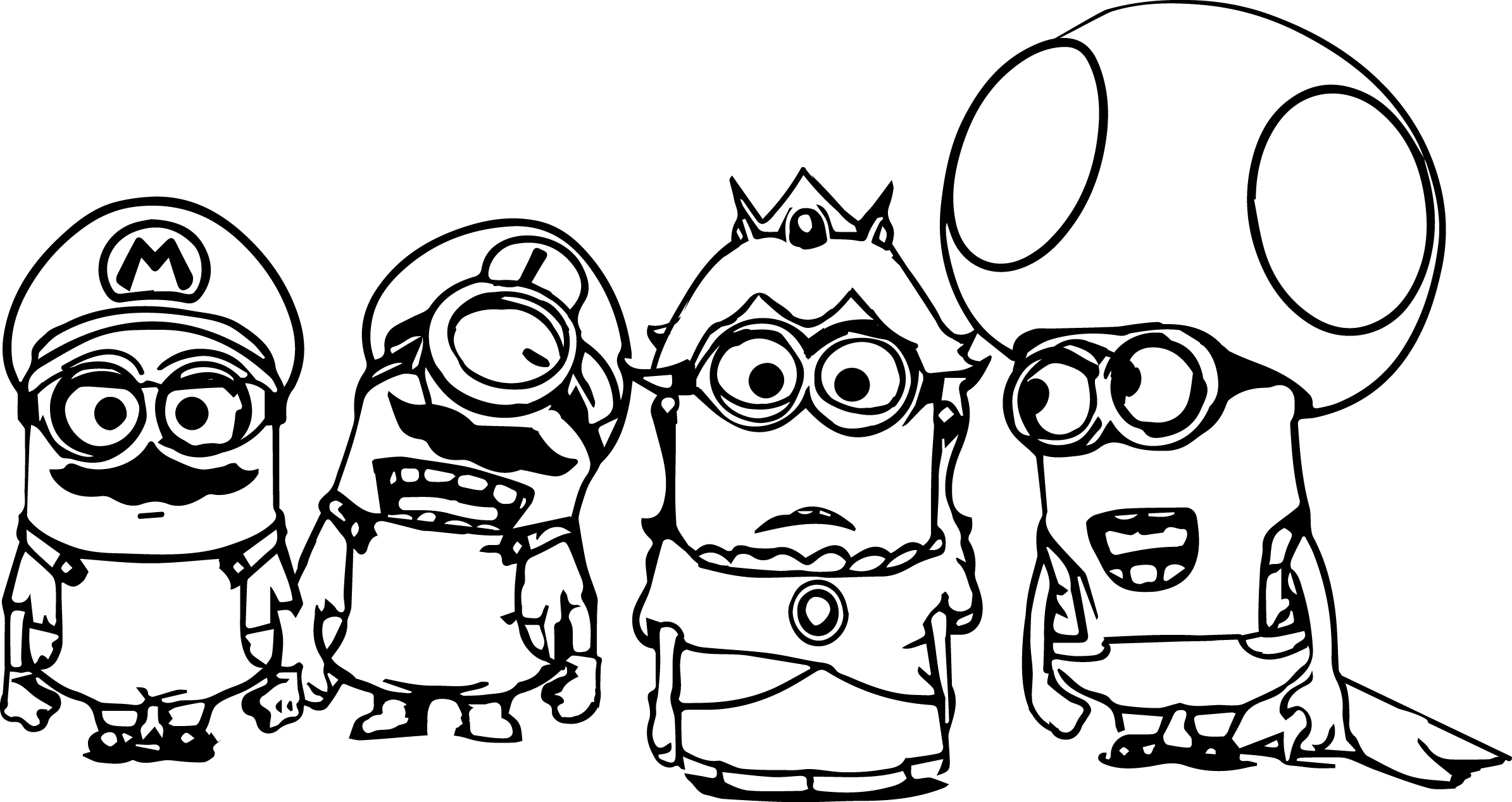 images of coloring pages minions - photo #11