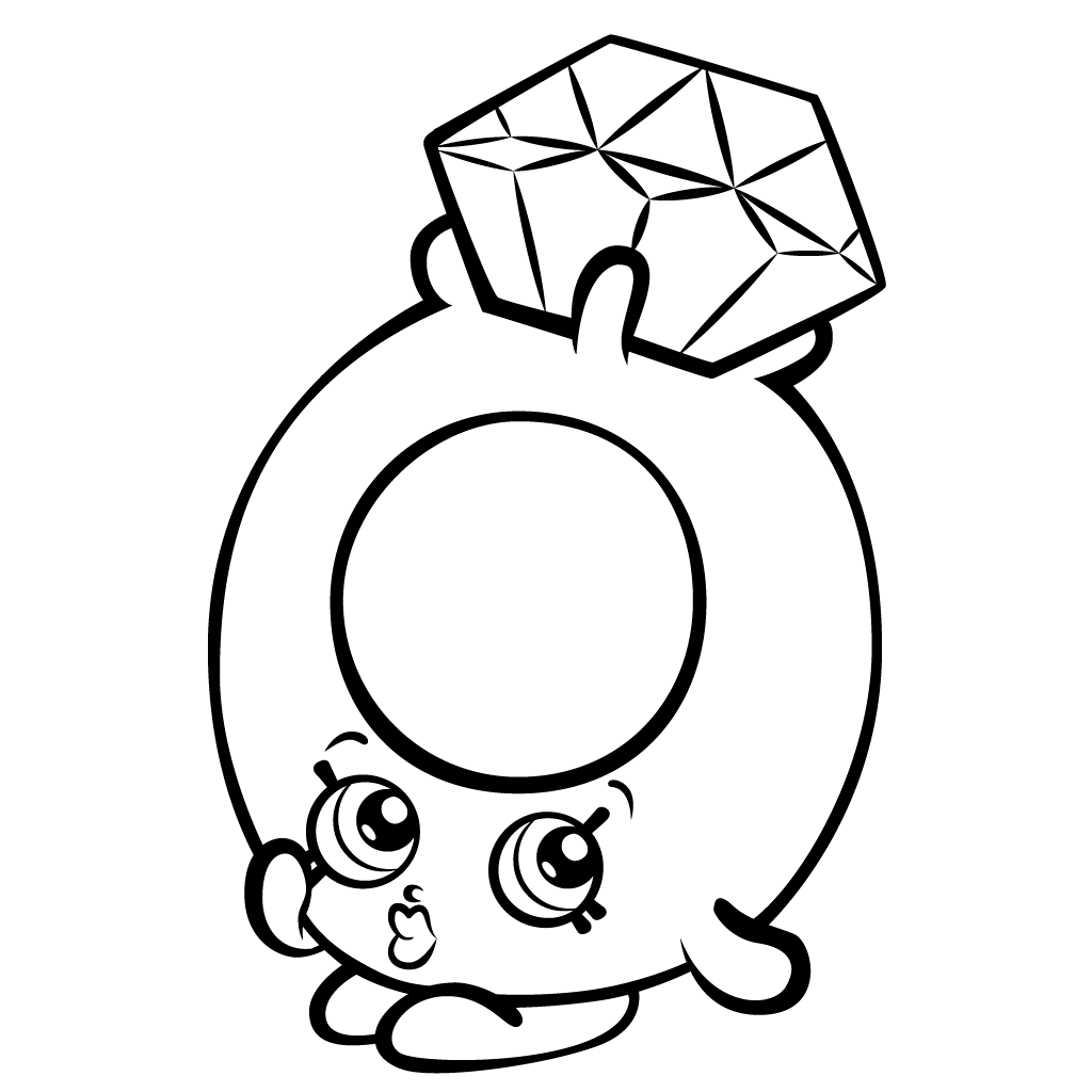 Shopkins Coloring Pages  Best Coloring Pages For Kids