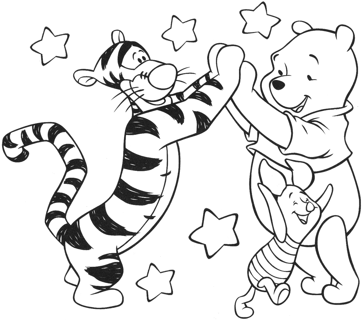 tigger coloring pages online - photo #30