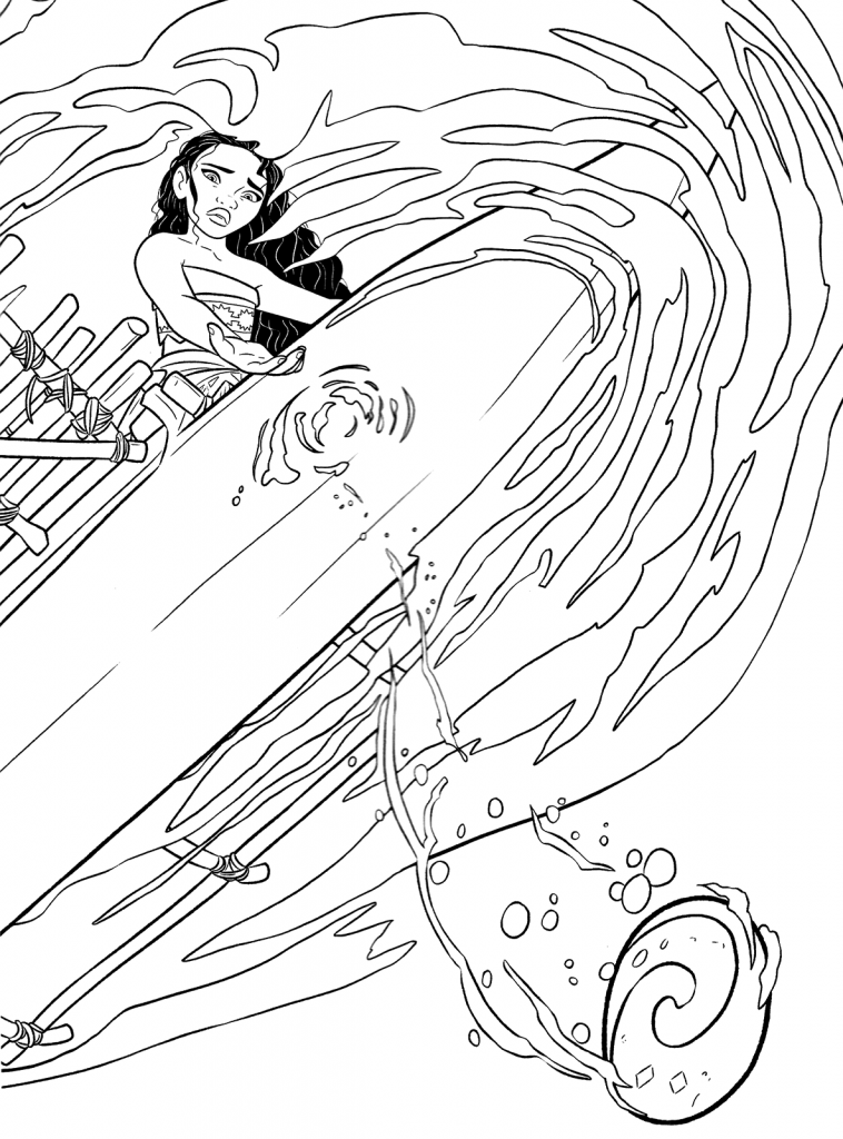 Moana Coloring Pages - Best Coloring Pages For Kids