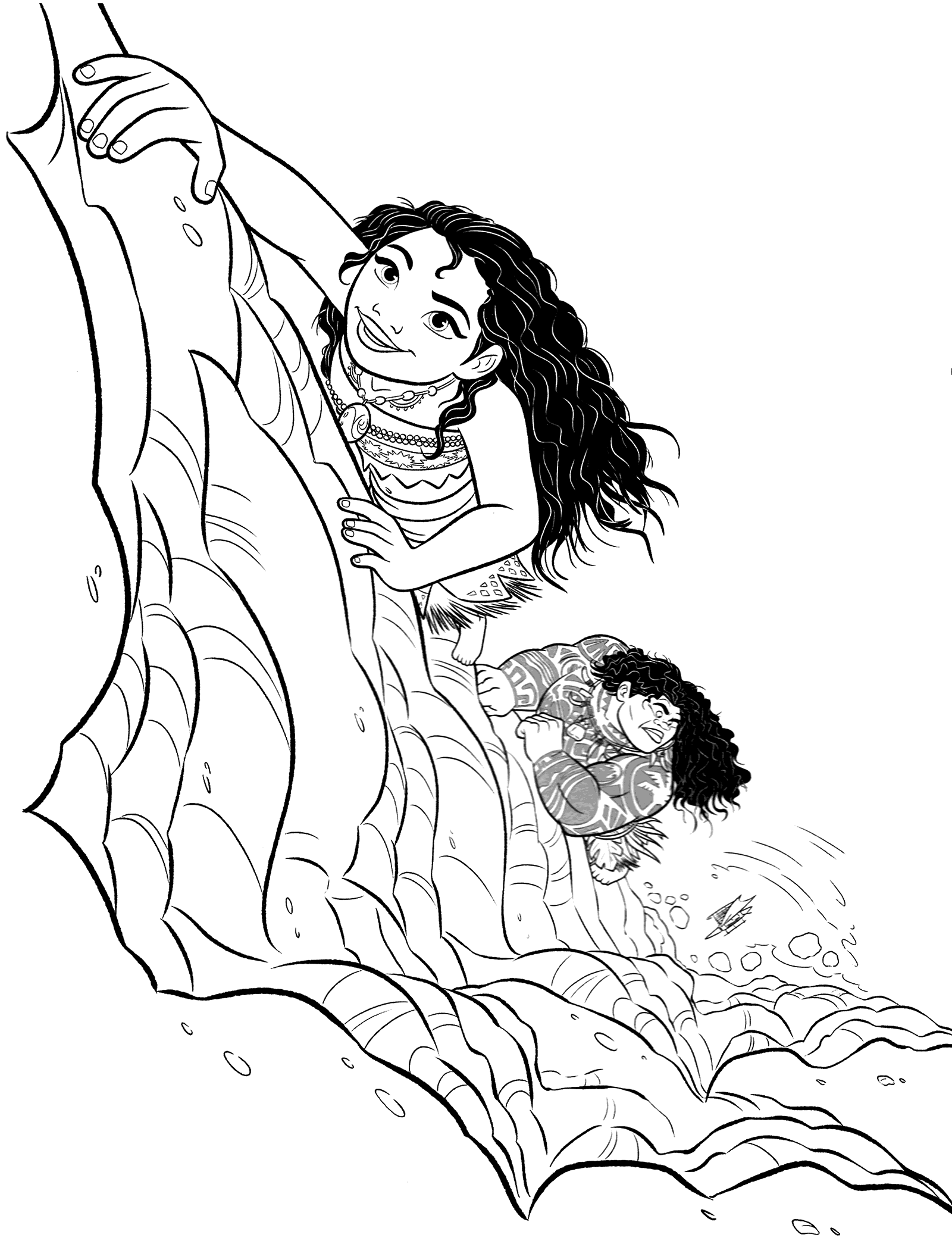 Moana Heart Of Te Fiti Coloring Pages Moana Coloring Pages - Moana Coloring Pages - Free Printables From