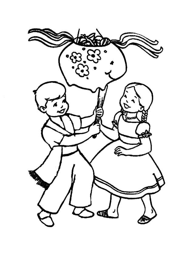 coloring pages of mexicos christmas - photo #17