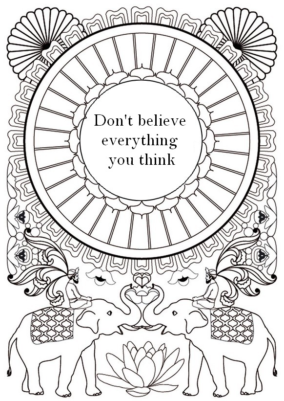 Coloring Pages Teens Kids Quote Adults Sayings