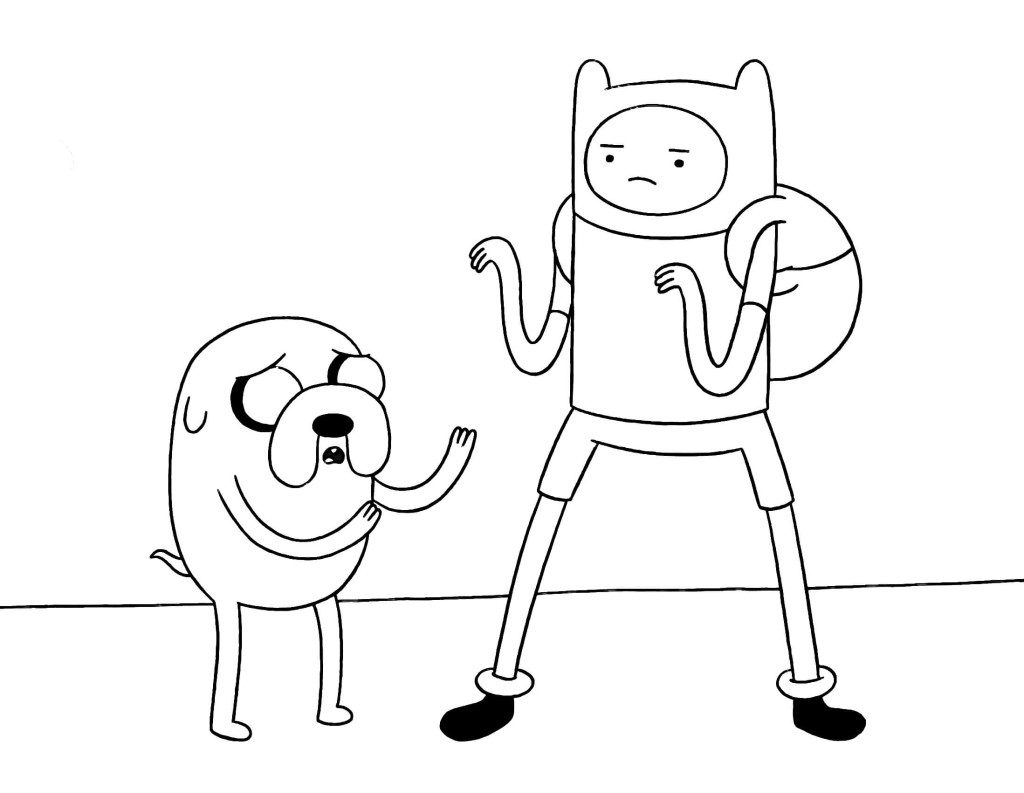 jake adventure time coloring pages - photo #12