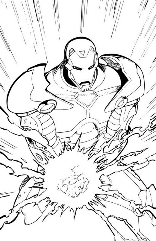 avengers coloring printable
