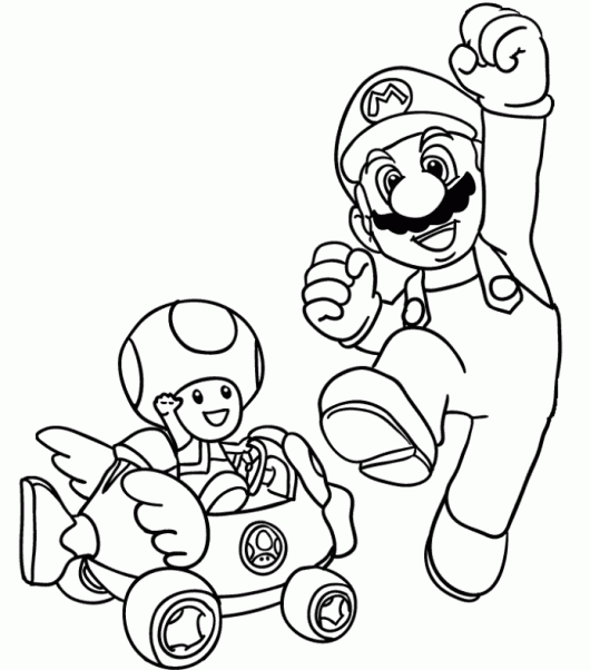 kart coloring pages - photo #20