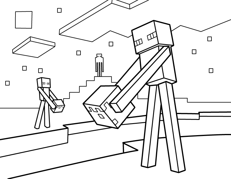 Minecraft Coloring Pages - Best Coloring Pages For Kids
