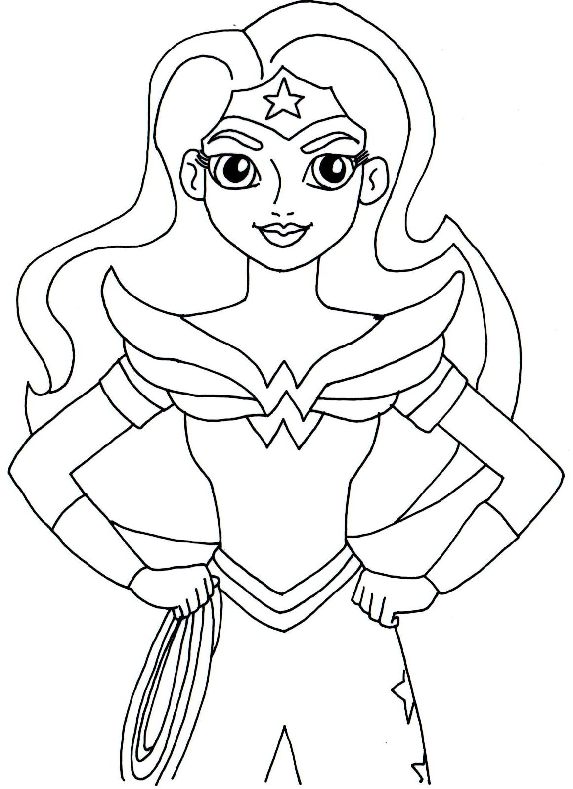 Woman Coloring Pages Kids Print Color