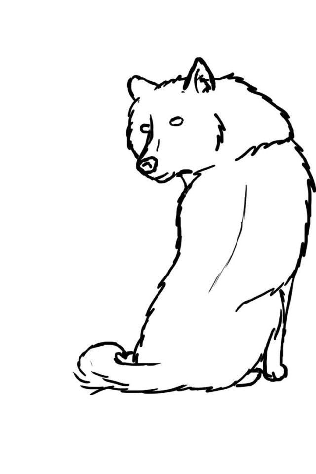 baby husky coloring pages to print - photo #10