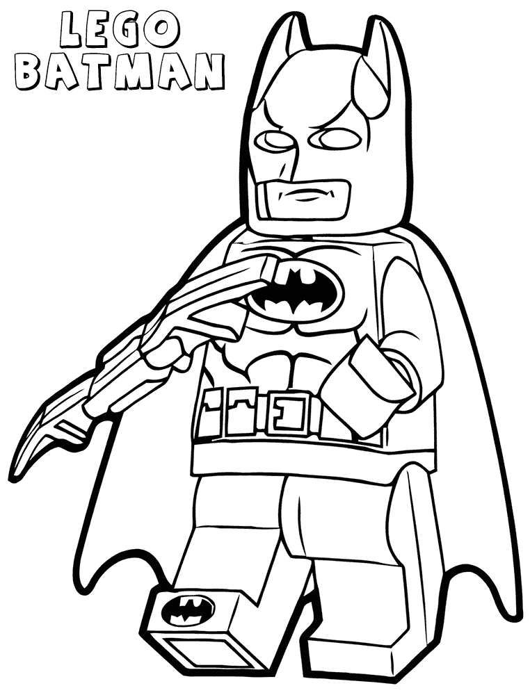Free Lego Batman Printables