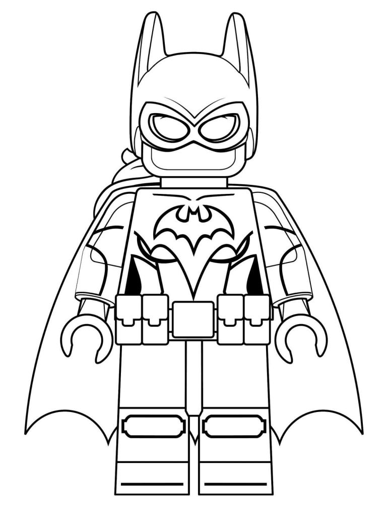lego coloring batman