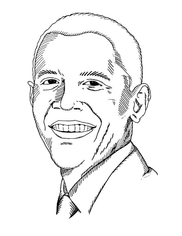 Barack Obama Coloring Pages - Best Coloring Pages For Kids